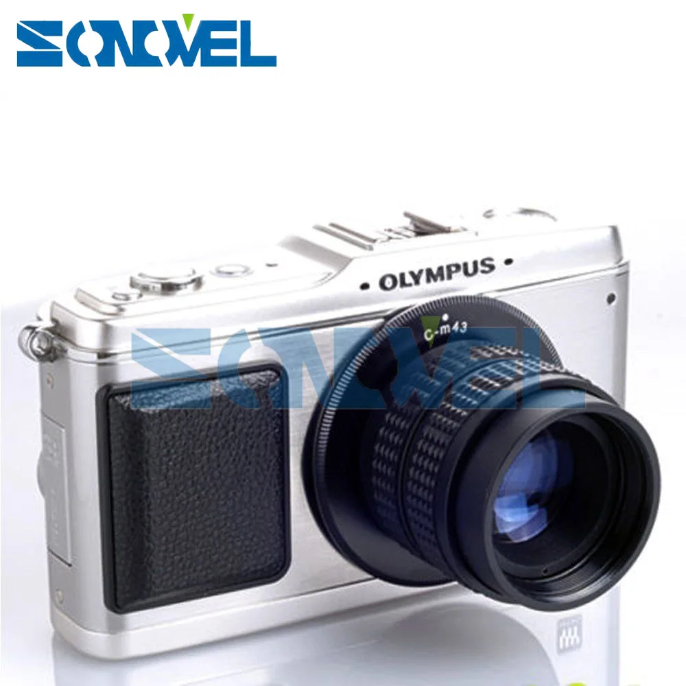 Объектив для видеокамеры FUJIAN 35 мм F1.7 CCTV + Крепление C макрокольцо Panasonic Micro 4/3 m4/3 GF5