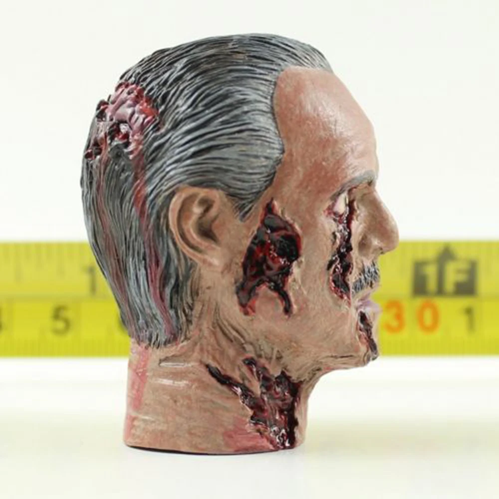 

1:6 Scale TD36-20 Walking Dead Zombie Head Model Toy For 12" Male Figure Body