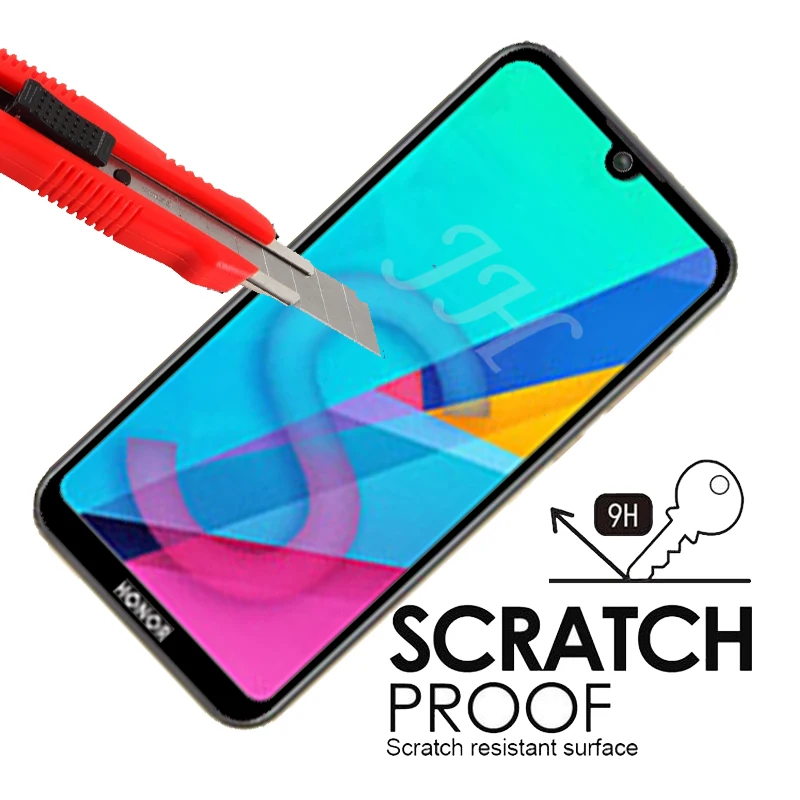 5d полное клеевое закаленное стекло на Honor 8 s Защитное для huawei honer honor8s s8 glas покрытие