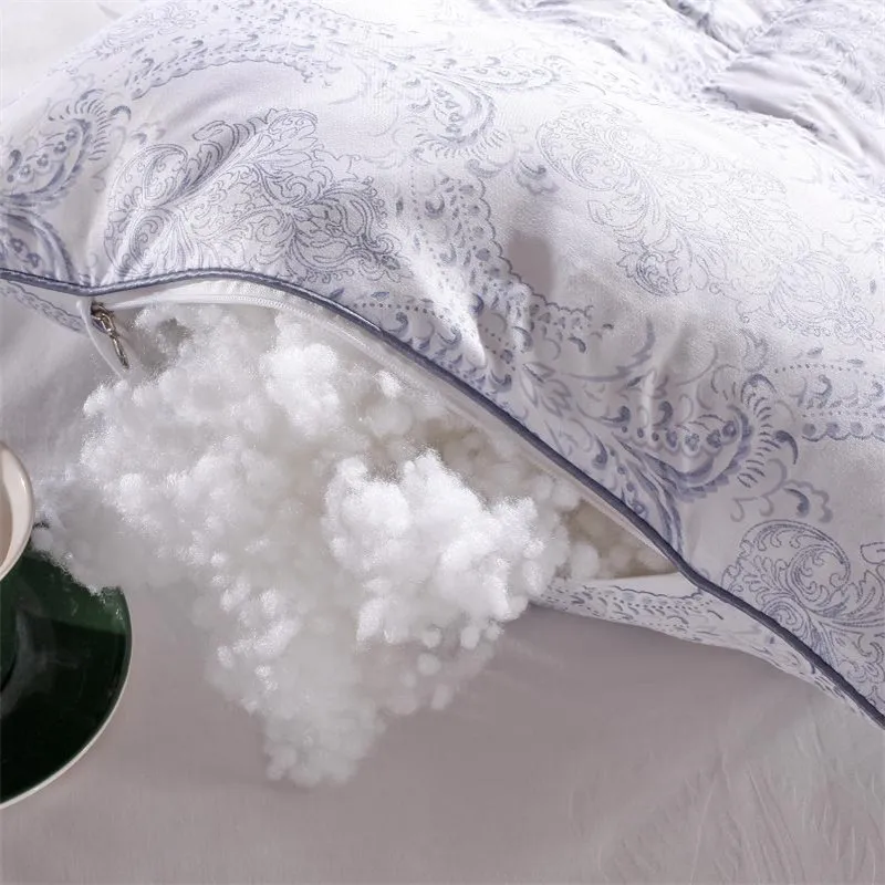 2Pcs Cassia Health Cervical Pillow Pearl Cotton Core Sleep Repair Neck Orthopedic Magnetic Care Bedding Pillows | Дом и сад