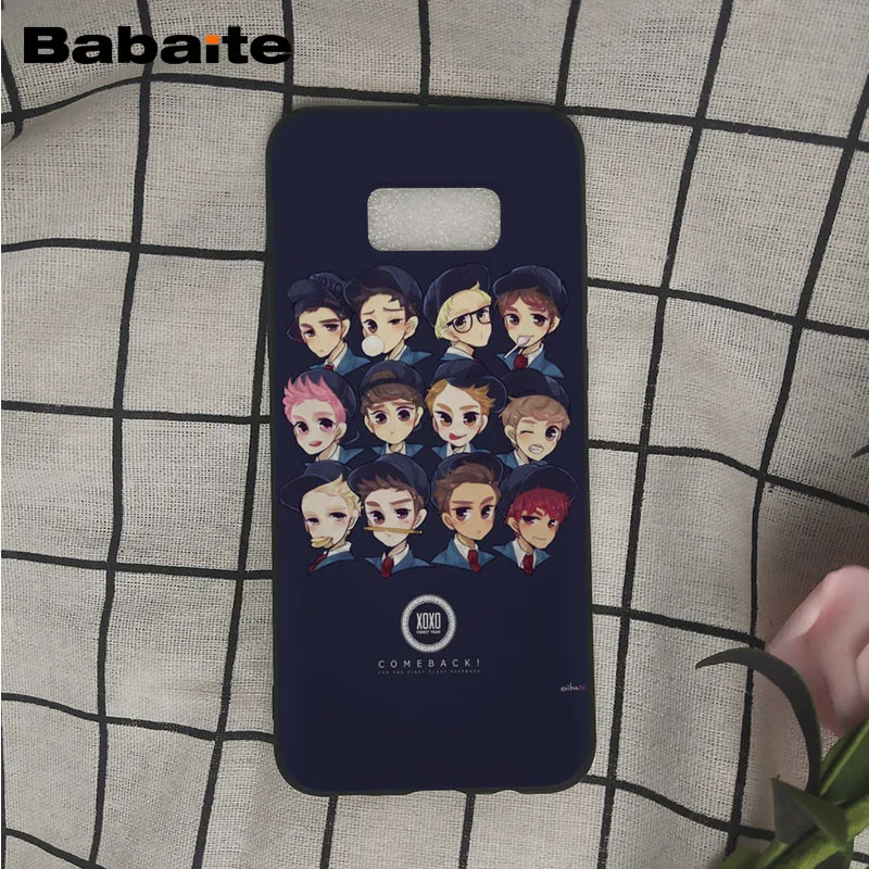 Чехол для телефона Park Chanyeol EXO Star KPOP LUCKY ONE чехол Samsung Galaxy s9 s8plus note 8 note9 s7 s6 funda