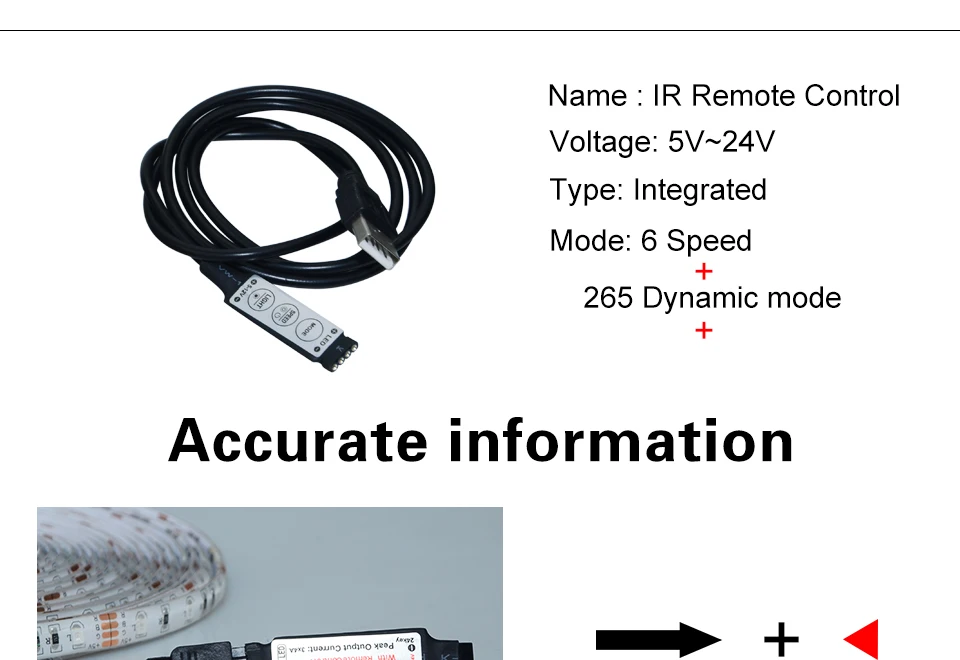 USB 2835 RGB светодиодный светильник 0,5 м 1 м 2 м 3 м 4 м 5 м 60 светодиодный s/метр водонепроницаемый диодный ленточный светильник с 24 клавишами RGB светодиодный пульт дистанционного управления