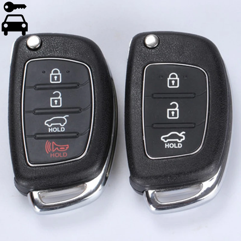 Запасной ключ для Hyundai Solaris Elantra ix25 i40 ix35 ix45 i20 Verna 3 кнопки дистанционного