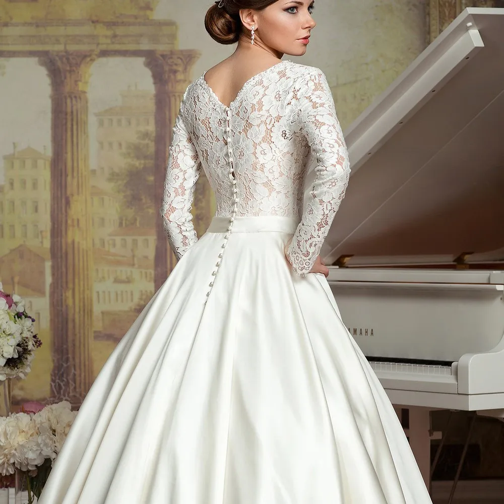 Новый 2017 ретро романтический длинные новые атласная женщины платье с длинными