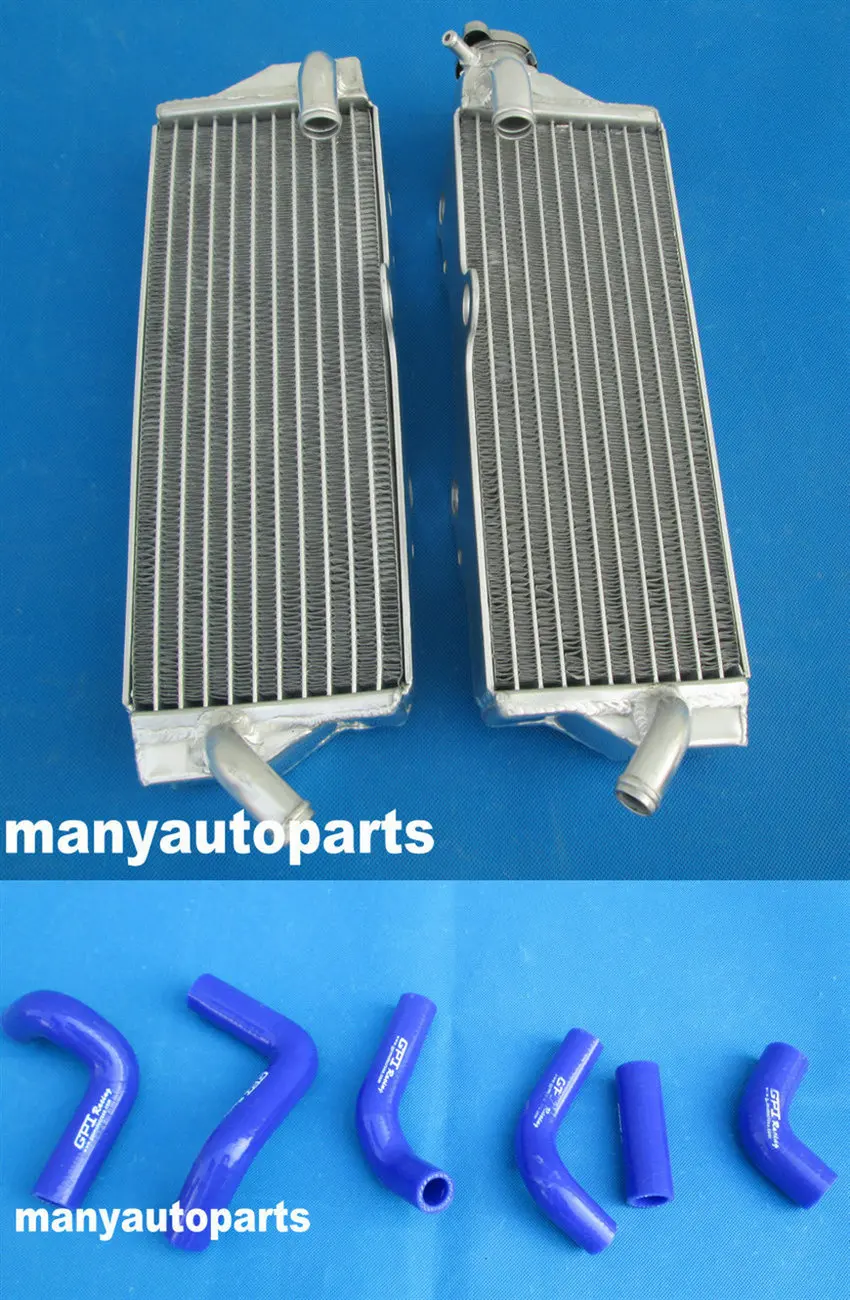 Радиатор и синий шланг для HUSQVARNA TC/TE250 TE310 TC/TE450 TC/TE510 SMR450/510 2003 11|husqvarna radiator|radiator