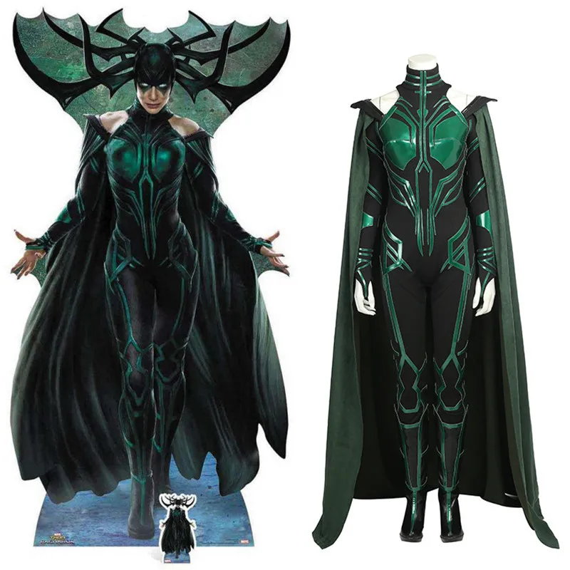 Костюм для косплея Cos Тор Ragnarok Hela Женский костюм Леди смерти Надеюсь из фильма Кэт
