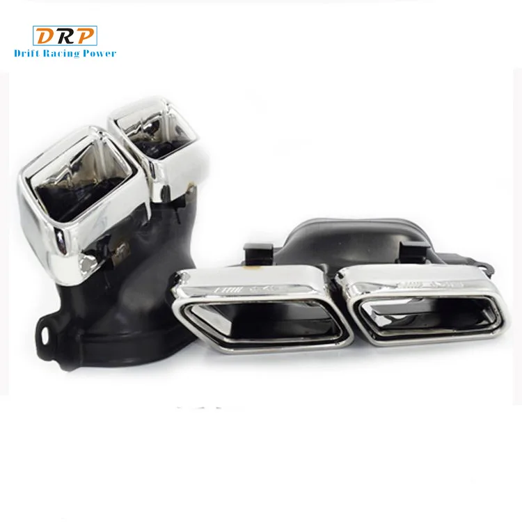 PP Автомобильный задний bumler диффузор для губ подходит for2014- Benz W205 класс c200 180 двойная дверь модифицировать до C63 AMG C купе и глушитель хвост