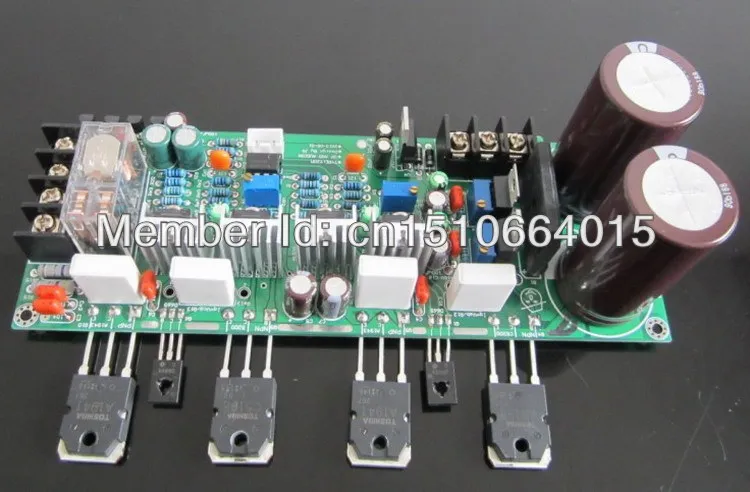 Diy комплект усилитель tube2sa1943 2sc5200 выход 2 0 основная трубка дискретный трубный с