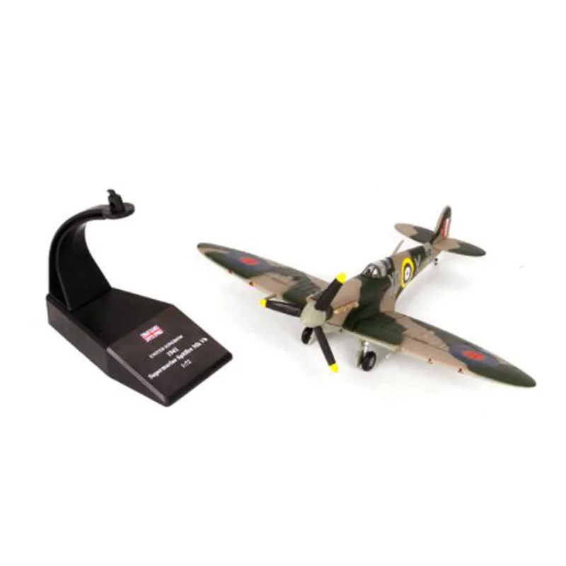 1/72 масштаб Англия Классический реактивный боец Вторая мировая война самолет