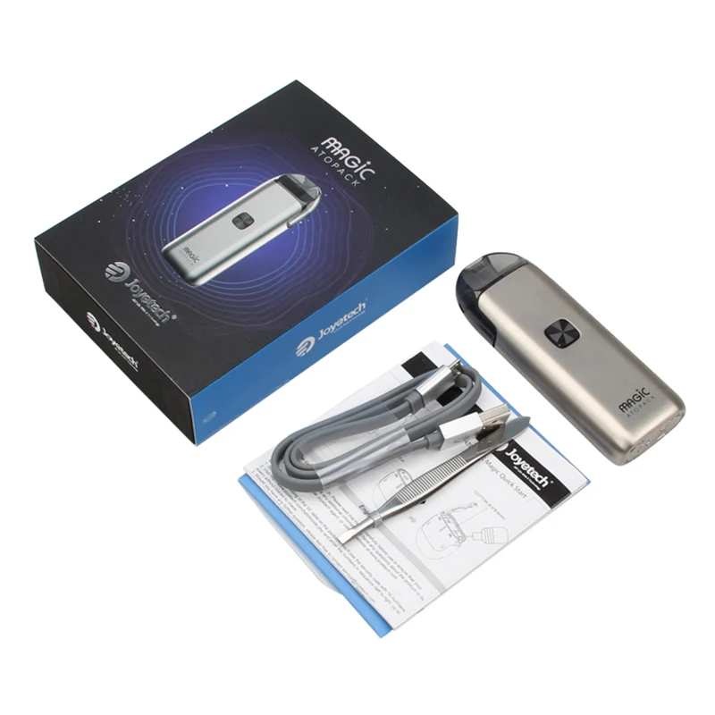 Оригинал Joyetech Atopack Magic Kit 1300 мАч Волшебная батарея с 2 мл/7 мл картриджем Vape Pod и NCFilm