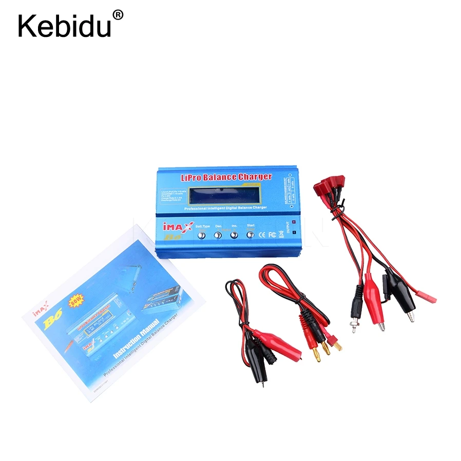 Kebidu iMAX B6 Lipro NiMh Li-Ion Ni-Cd RC батарея баланс цифровой зарядное устройство Dis зарядное устройство интеллектуальное зарядное устройство