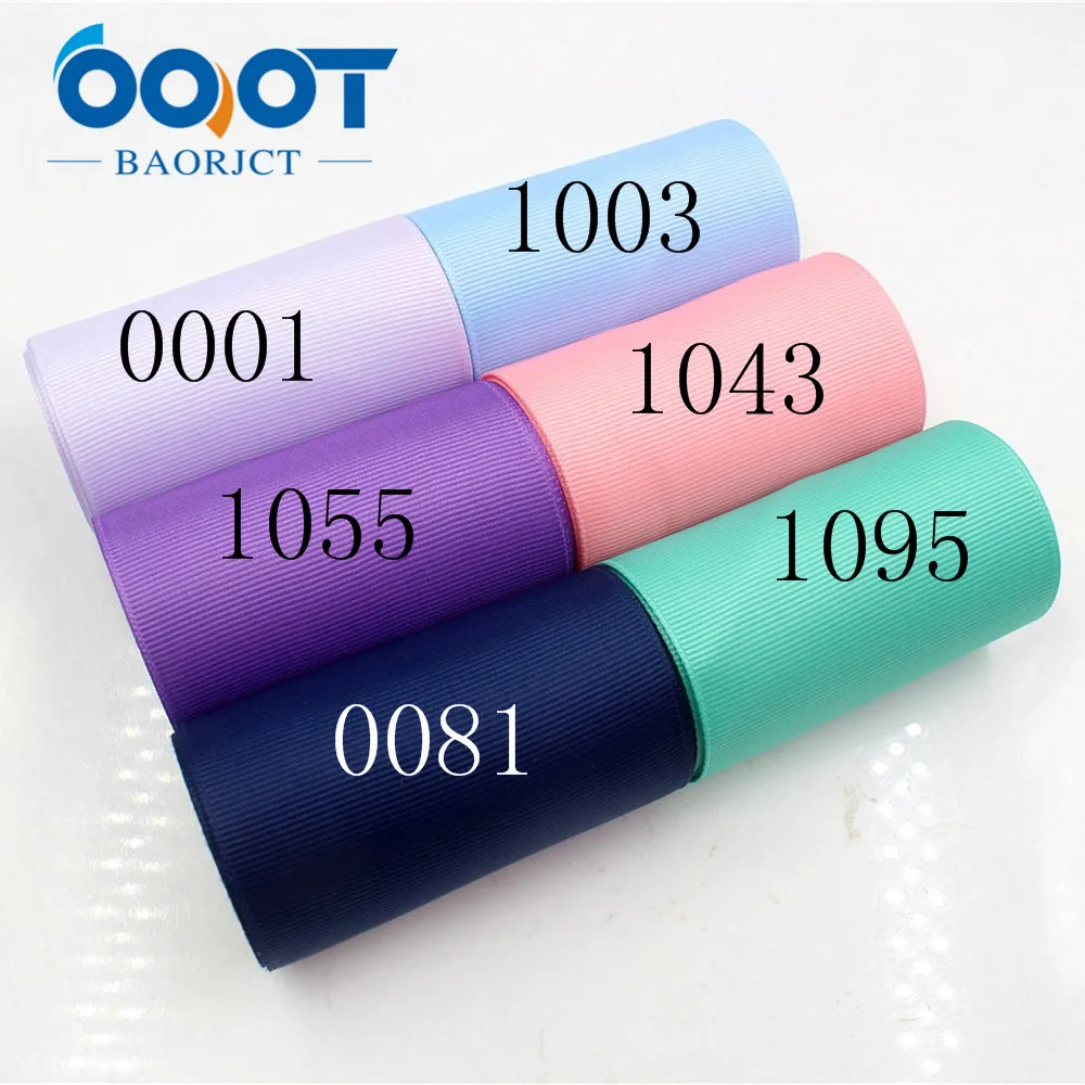OOOT BAORJCT 178241 75 мм 10 ярдов одноцветные ленты термопечать grosgrain Свадебные аксессуары
