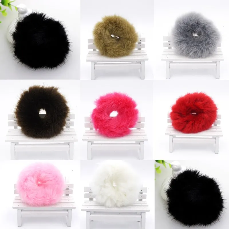 Резинка для волос из искусственного меха|fashion hair accessories|hair accessorieshair band |