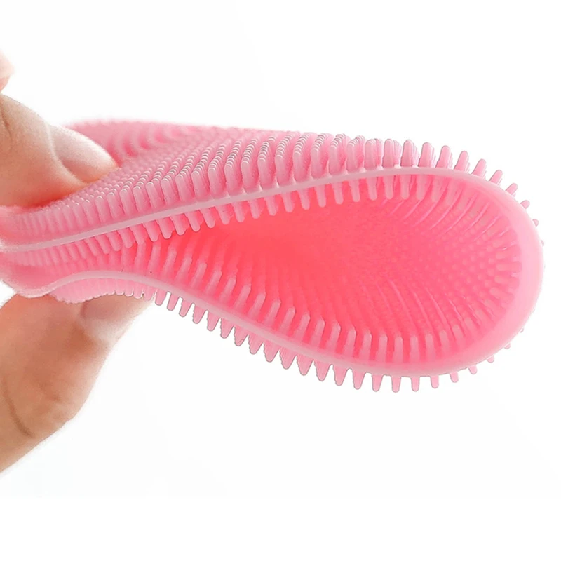 Волшебная силиконовая щетка для мытья посуды многофункциональная чистящая