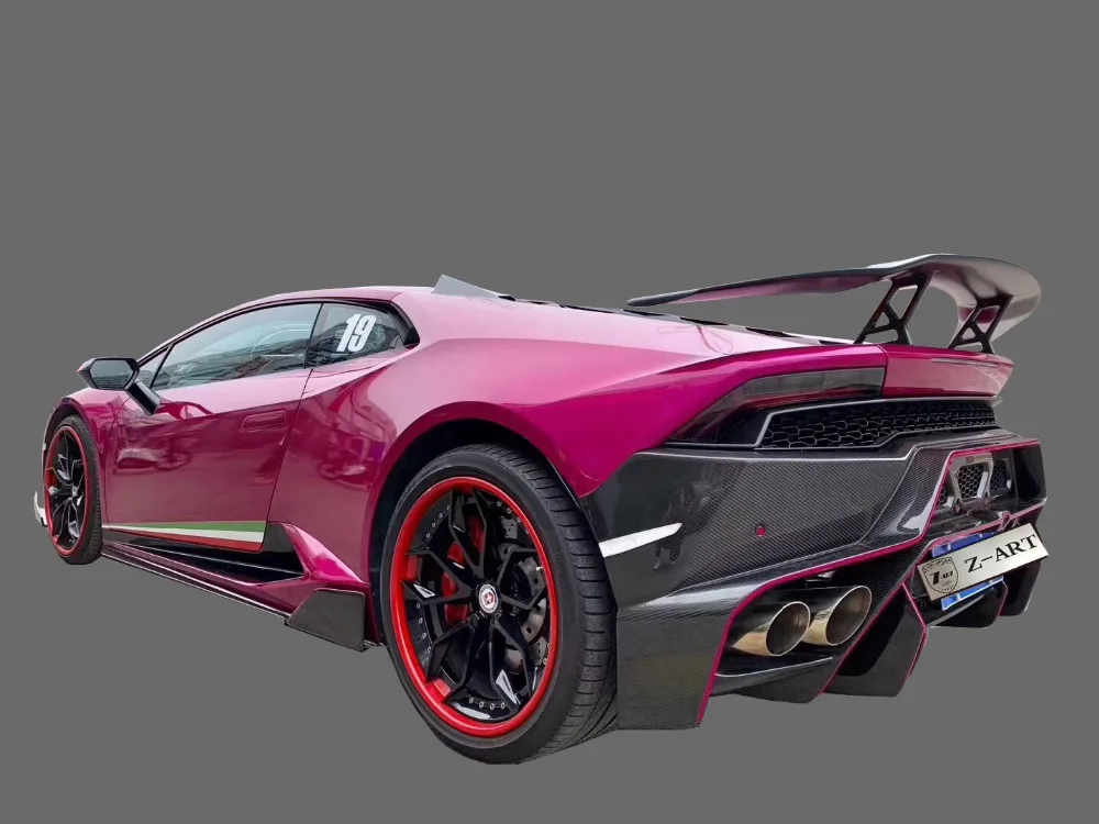 Z-ART Комплект кузова из углеродного волокна для Lamborghini Huracan LP580 комплект аэродинамического корпуса из углеродного волокна для Lamboghini LP580