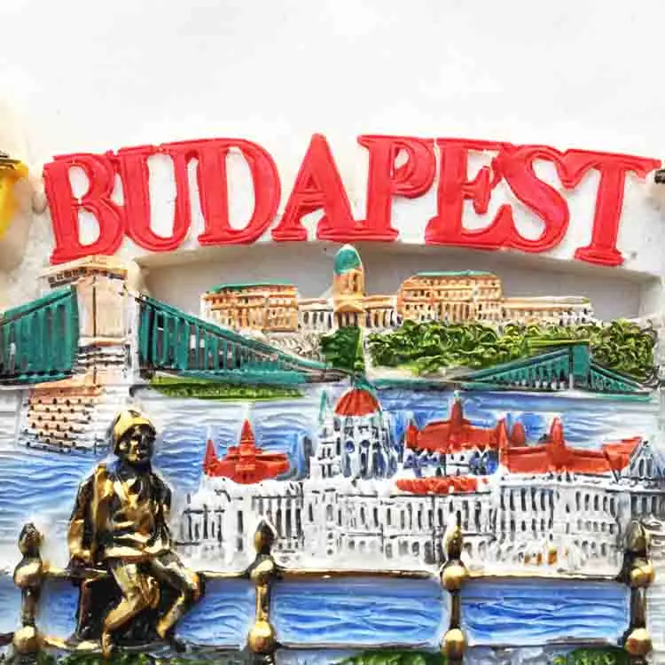 Венгрия Budapest магнит на холодильник креативные полимерные магниты и сувениры