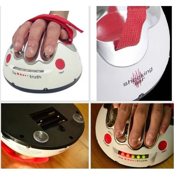 Полиграф Регулируемый Электрический шок детектор лжи для взрослых игра истина