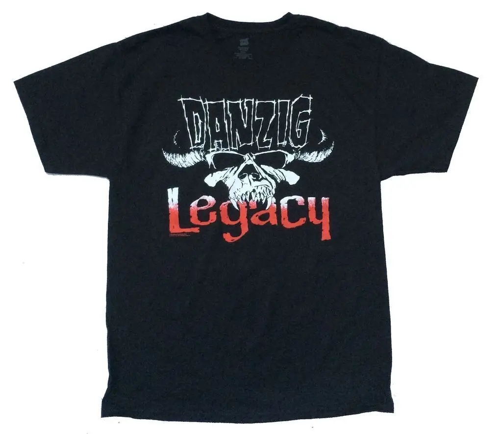 Данциг Legacy осень Tour 2011 черная футболка новый официальный лицензированный череп