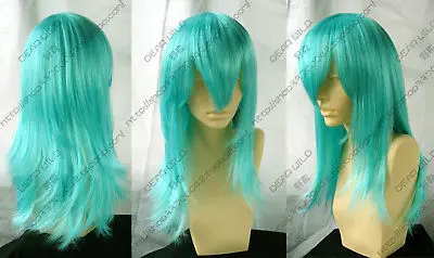 Нью-Лонг Светло-Синий Анти-Алиса Парик Косплей&gt&gt Партии cosplays жаропрочных