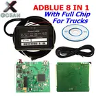 Эмулятор Adblue 8 в 1 с датчиком NOX, 8 в 1 для грузовиков нескольких брендов