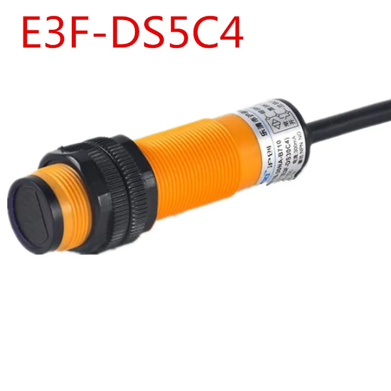 Диффузный датчик фотоэлектрический выключатель E3F DS5C4 три линии Силовые