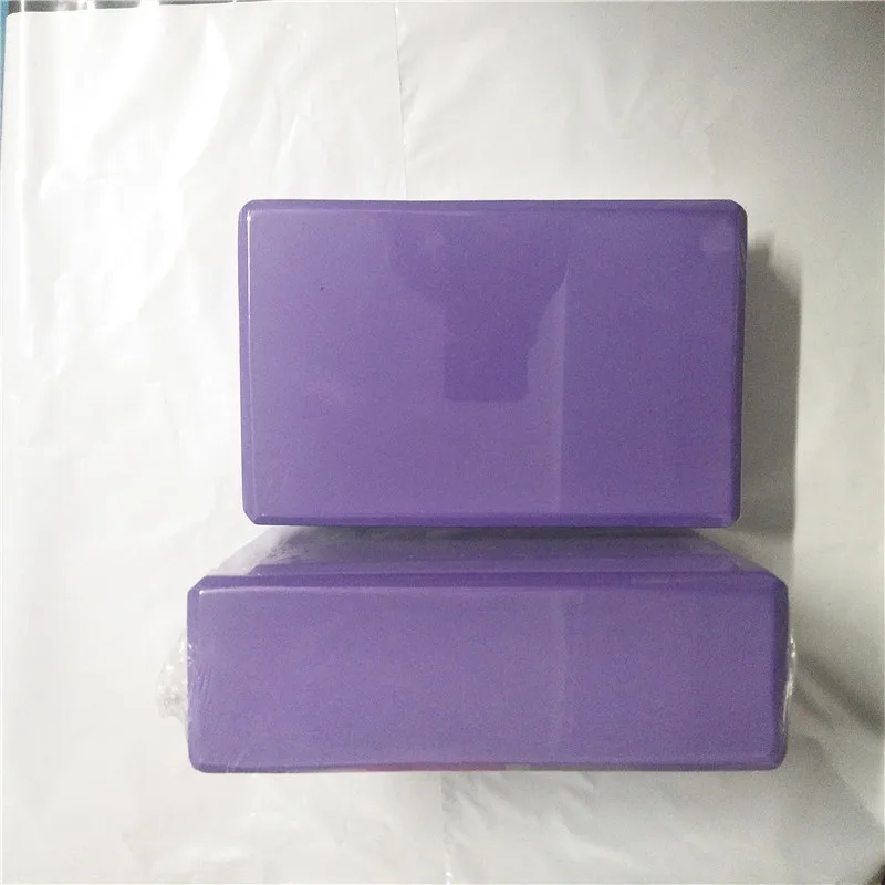 Блок для йоги пояс фитнеса набор упражнений тренировок блок ЭВА кирпичный