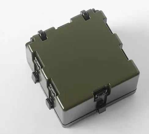 Военный контейнер для хранения 1/10 t радиоуправляемых рок гусеничных грузовиков