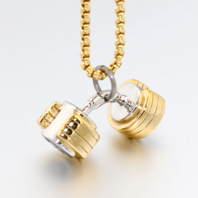 Новинка хип хоп золотого и черного цвета титановая нержавеющая сталь штанга для