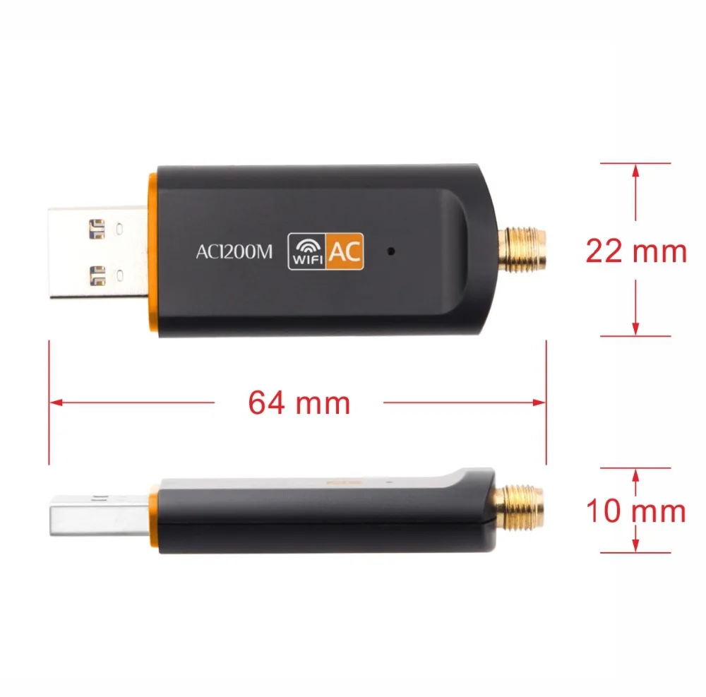 USB 1200 Wi-Fi антенна 3 0 Мбит/с 2 4/5 ГГц | Компьютеры и офис