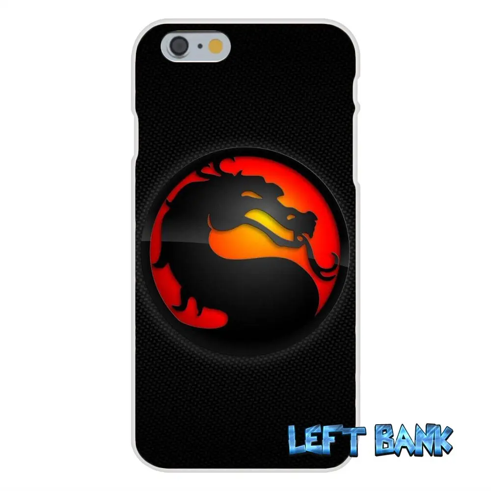 Мягкий силиконовый прозрачный чехол из ТПУ для iPhone 4 4S 5 5S 5C SE 6 6S 7 Plus scorpion mortal kombat|for