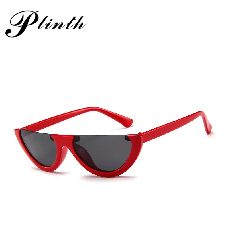 PLINTH винтажные женские солнцезащитные очки с кошачьим глазом Ray Bann полуоправы