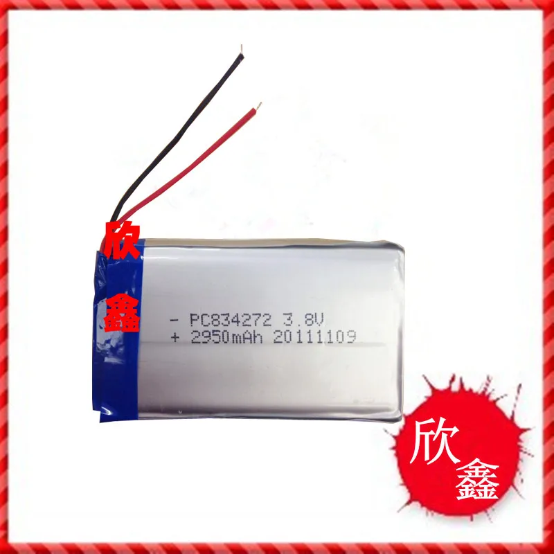 Полимерная 3 7 V литиевая батарея 834272 Высокая емкость DIY 3300MAH Мобильная мощность PSP