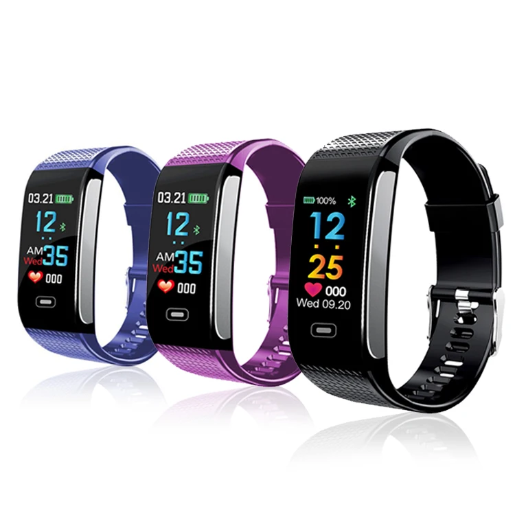 FORCA CK18S Smart группа крови Давление сердечного ритма наручные часы Фитнес браслет