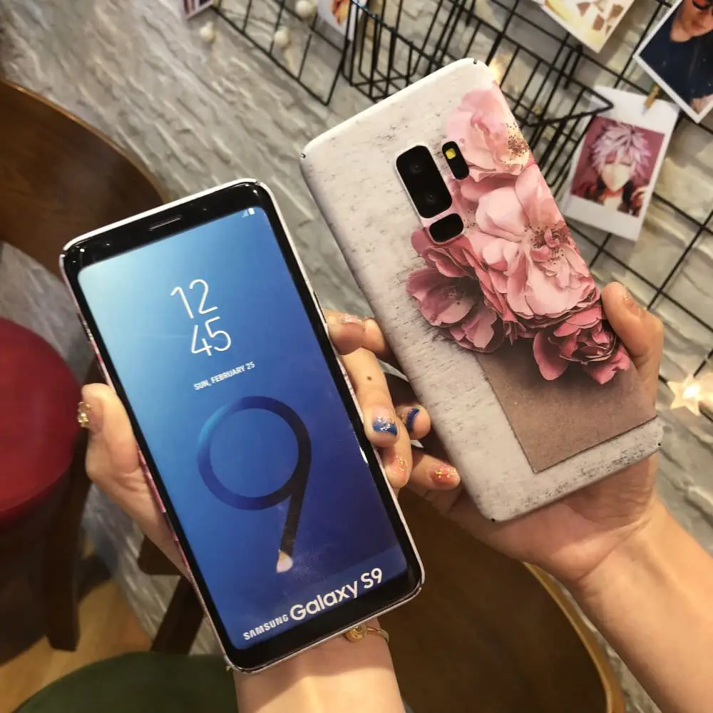 L-FADNUT Винтажный чехол для телефона с розами iPhone X Xr Xs Max девичий Матовый Бампер 7 8 6 S