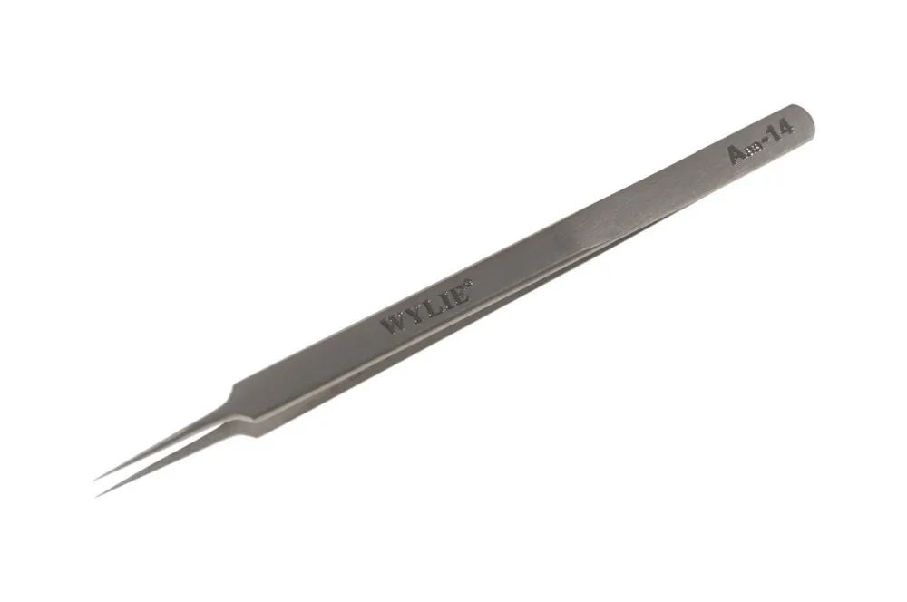 WYLIE Aaa-12 Aaa-14 tweezers long thickened straight tip electronic repair | Обустройство дома