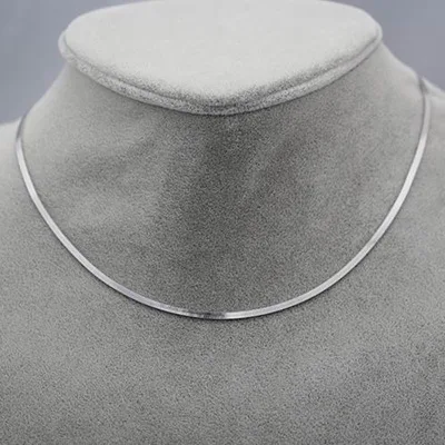 S925 Серебрянное ювелирное ожерелье цепочка из змеиных костей для женщин и мужчин халцедон Bijoux или Bizuteria colgante de ley 925 Ожерелье