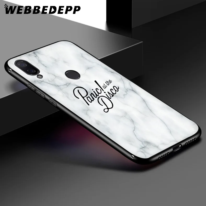 WEBBEDEPP Panic At The Disco Soft Case for Xiaomi Redmi K20 7A 4A 4X 5 5A 6 6A S2 Note 8 4 7 Pro Plus Prime |