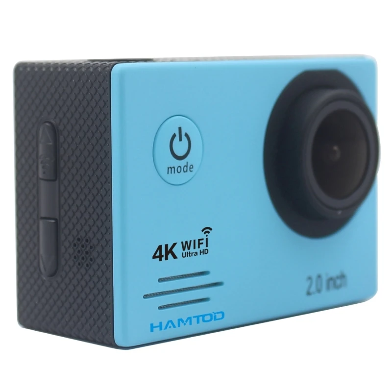 HAMTOD HF60 Pro UHD 4K WiFi 16.0MP Спортивная камера с водонепроницаемым чехлом и пультом
