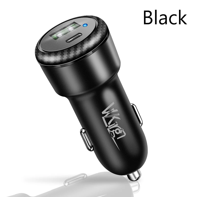 VVKing USB PD type C быстрое автомобильное зарядное устройство 36 Вт Быстрая зарядка 3,0 Для huawei samsung LG Xiaomi OnePlus DASH/SCP/FCP/AFC USB Автомобильное зарядное устройство