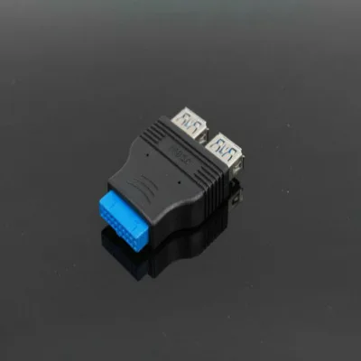 2 x USB3.0 двойной порты и разъёмы USB 3 0 Женский Винт крепление панель тип к