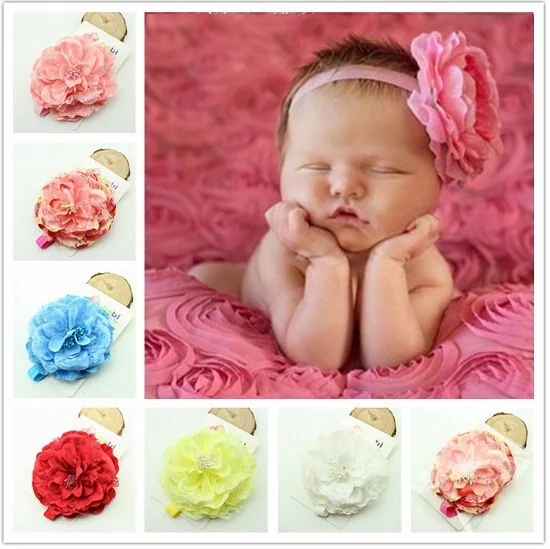 1 шт. детская розовая повязка на голову | Аксессуары для одежды