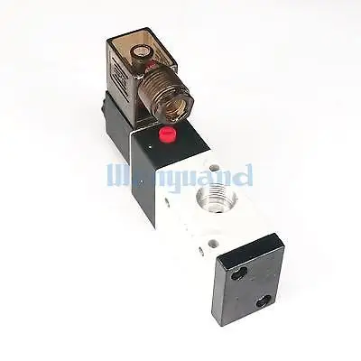 Пневматический пневматический клапан BSPT 3/8 В переменного тока 3 в 310-10 2 положения