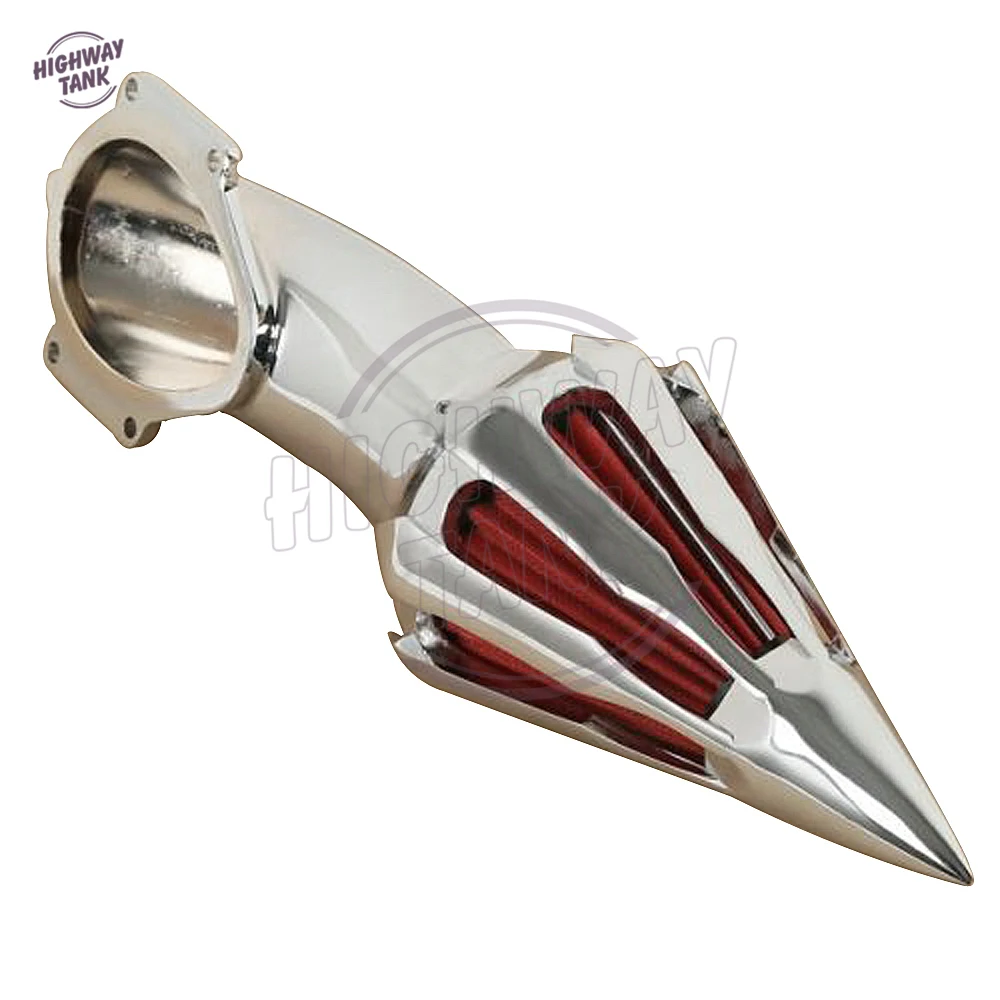 Хромированный алюминиевый мотоциклетный комплект воздухоочистителя для Yamaha Vstar