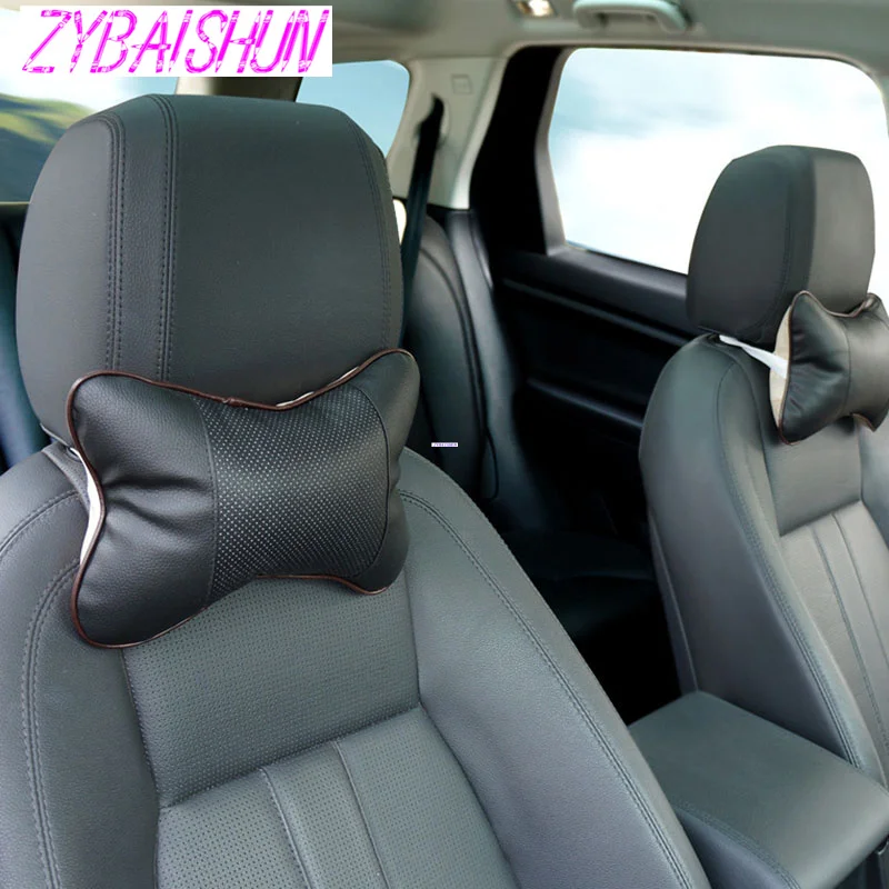 2 шт./подголовник для шеи дышащая Автомобильная подушка автомобильные Стайлинг