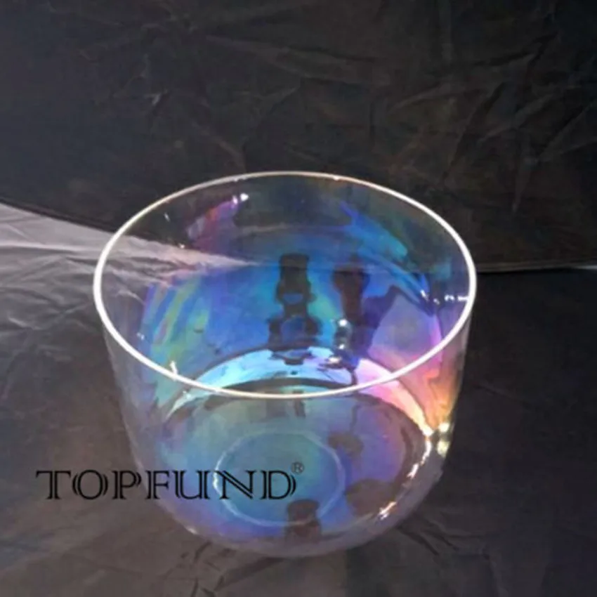 TOPFUND космический светильник C Note корень чакры кварцевый кристалл Поющая чаша 6&quot|8
