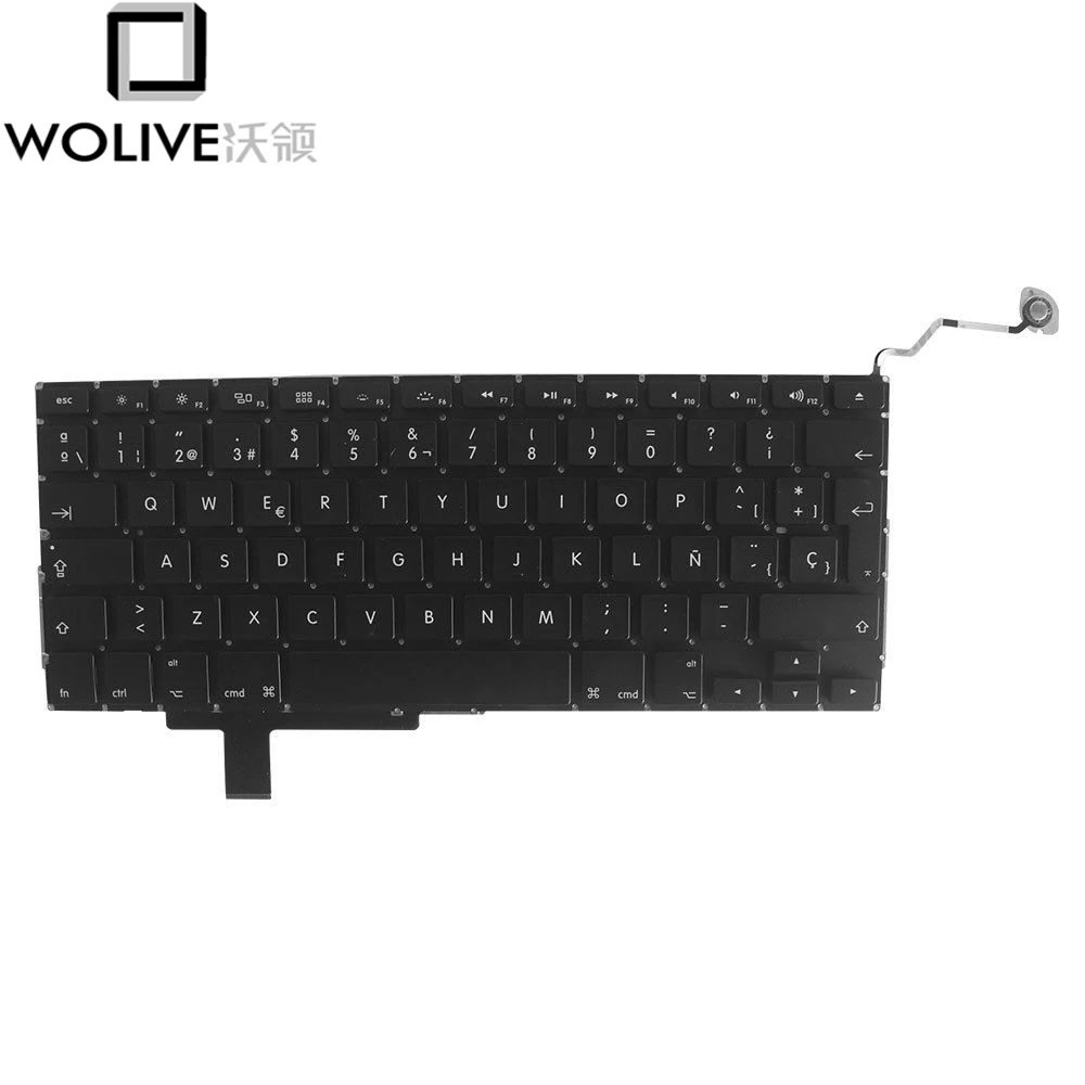 

Wolive New Spanish Keyboard For MacBook Pro 17'' A1297 2009 2010 2011
