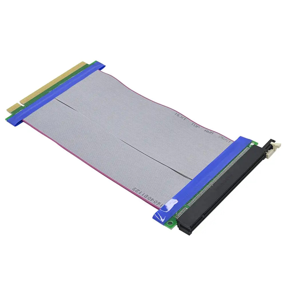 19 см PCI-E riser 16X to адаптер конвертер PCI Express Riser Card удлинитель Гибкий плоский
