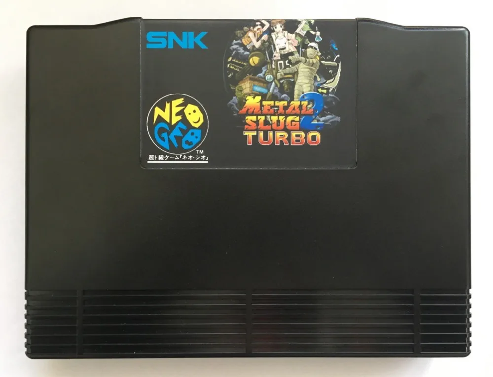 NEOGEO AES Metal Slug 2 Turbo(взломанный) игровой картридж и ShockBox для SNK NEO GEO AES консоли