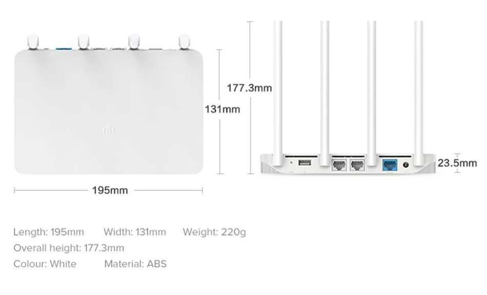 xiaomi mi Router3 xiaomi mi Wi-Fi 3 2,4G/5 GHz двухдиапазонный приложение управление WiFi Беспроводные роутеры