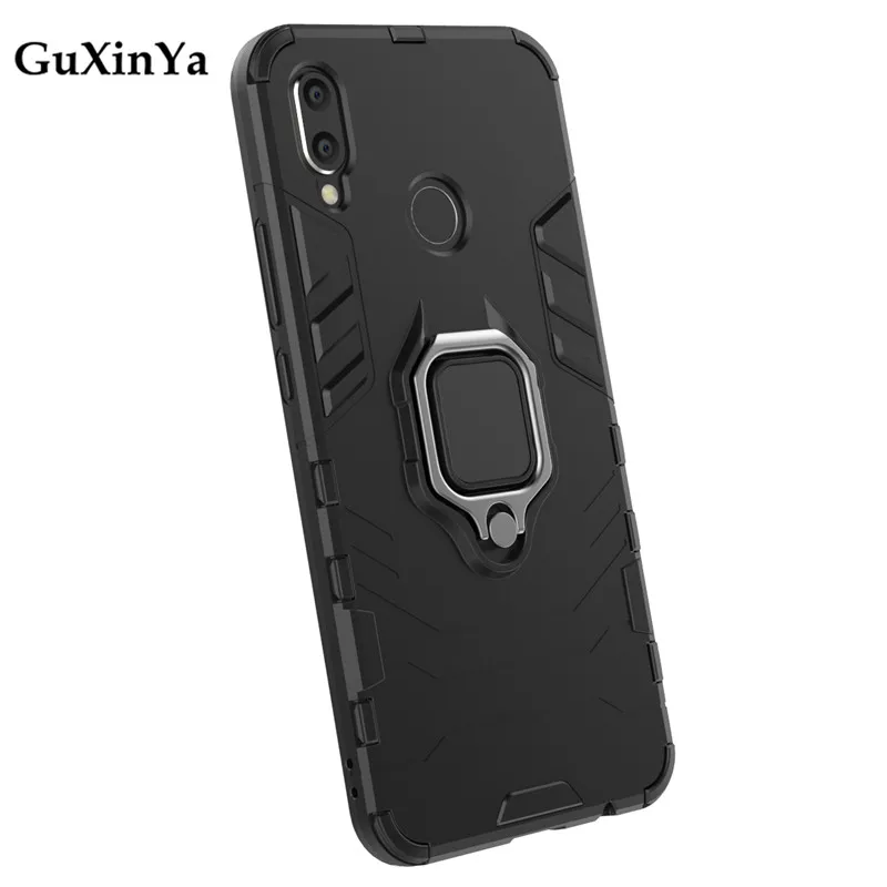 Чехлы для телефонов huawei Nova 3i, Роскошный чехол с магнитным кольцом Nova 3i, чехол для huawei P Smart Plus, INE-LX2, INE-LX9, Funda